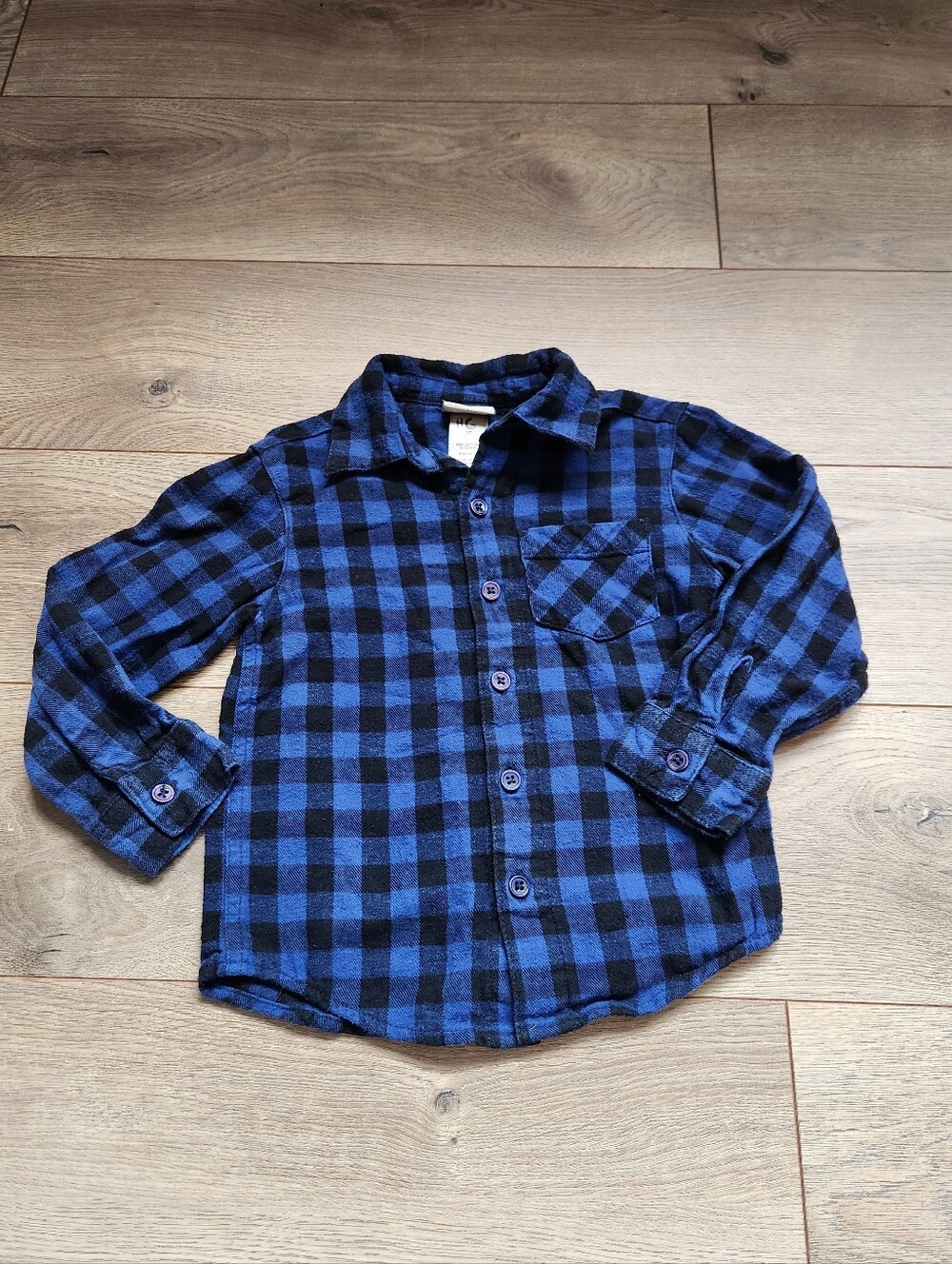 3t Boys Plaid Button Up Shirt